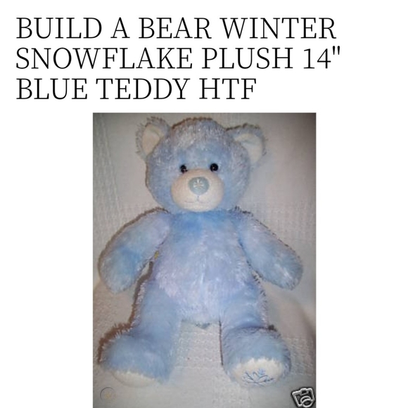 Build A Bear Winter Snow Flakw Plush with outfit 14" - Picture 14 of 16
